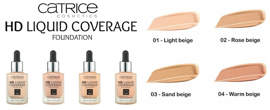 Kem nền Catrice HD 24h Liquid Coverage Foundation