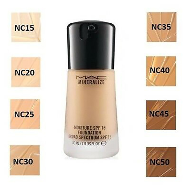Kem nền MAC Mineralize Foundation SPF 15 