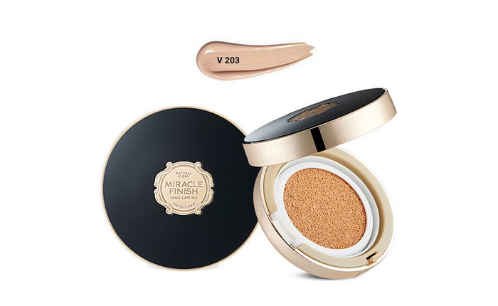 Phấn nước The Face Shop Miracle Finish CC Long Lasting Cushion