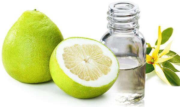 dưỡng mi với tinh dầu bưởi